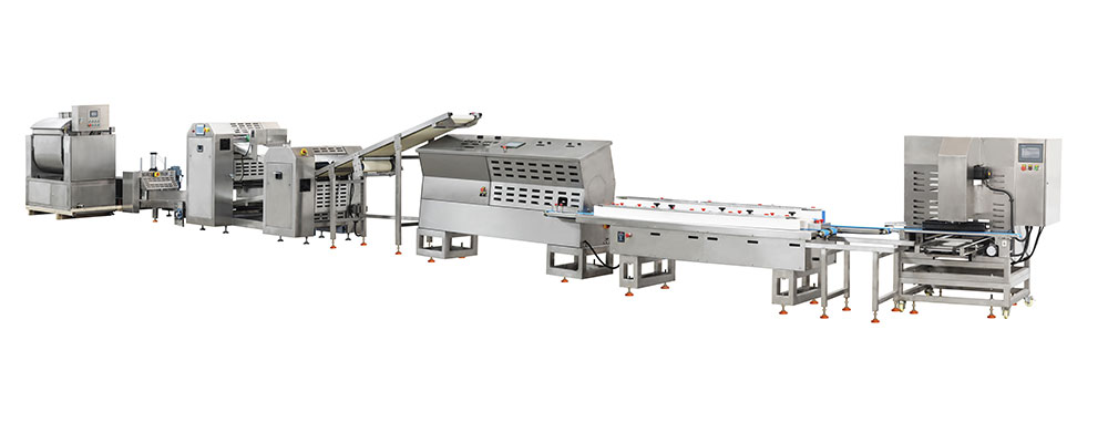 全自動圓饅頭成型線-饅頭機(jī)-和面機(jī)